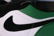 Jordan 1 Low Black Green Sneakers 553558-113