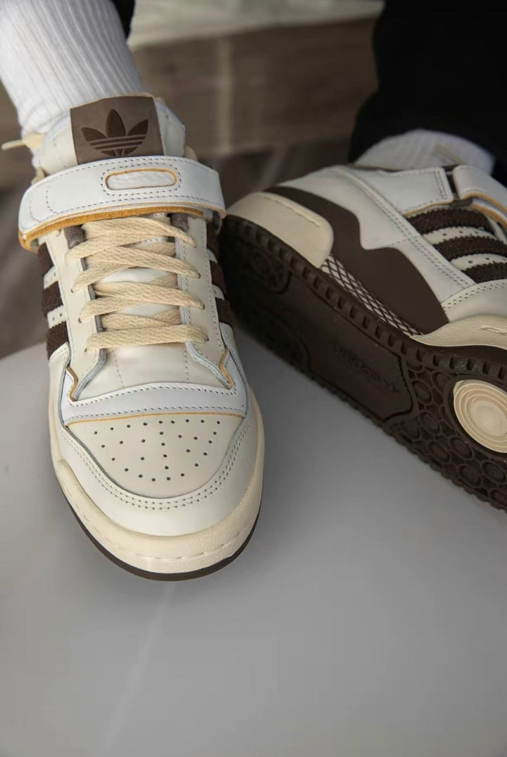 adidas Forum 84 Low Sneakers White Brown GX4567