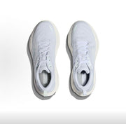 HOKA Bondi 8 White Running Sneakers