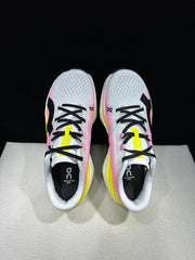 On Cloudboom Max Running Shoes, White Pink Yellow