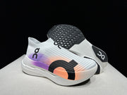 On Cloudboom Strike LS White Purple Running Shoes