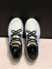 On Cloud X 4 Sneakers in Gray and Lime
