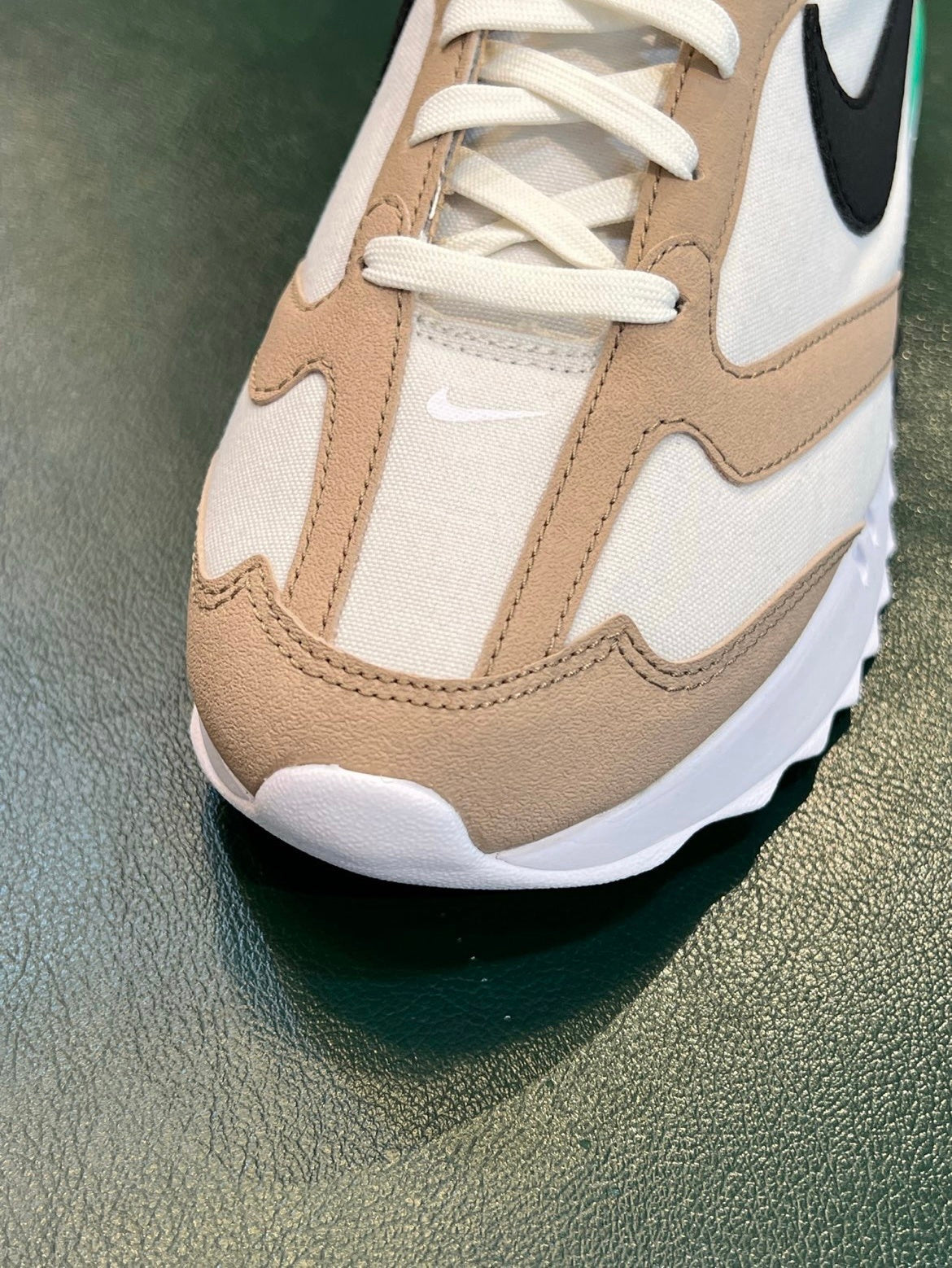Nike Air Max Dawn DV2113-100 Sneakers, White and Tan