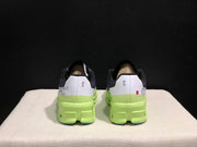 On Cloudmonster Running Shoes in Navy and Lime