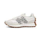 New Balance MS327PJ Sneakers, White and Leopard Print