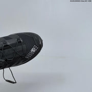 Salomon XT-4 Mule Sneakers in Black and Silver