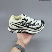 MM6 Maison Margiela x Salomon XT-4 Sneakers, White and Black