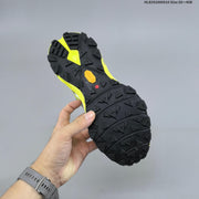 Kailas FUGA EX330 Trail Running Shoes, White and Neon Yellow