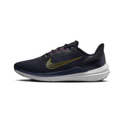 Nike Air Winflo 9 Running Shoes Black Blue Gold DD6203-007