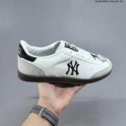 MLB Clubbie SD Low-Top Sneakers, White and Green
