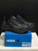 HOKA Clifton 10 Black Running Sneakers