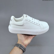 Prada Cloudbust Thunder Low-Top Sneakers, White and Black