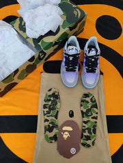 A BATHING APE BAPE SK8 STA Blue Gradient Sneakers W291002