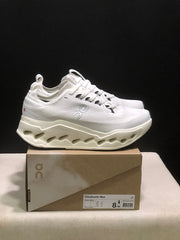 On Cloudsurfer Max White Running Sneakers