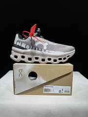 On Cloudmonster Sneakers in Cinder Fog
