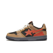 BAPE SK8 STA Sneakers Brown and Black 1H80-191-021