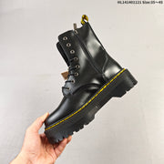 Dr. Martens 1057 Black Platform Lace-Up Boots