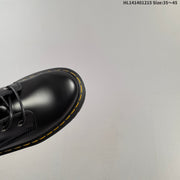 Dr. Martens 1057 Black Platform Lace-Up Boots