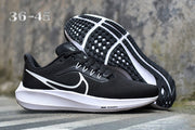 Nike Road Running Shoes in Light Gray with Orange Swoosh