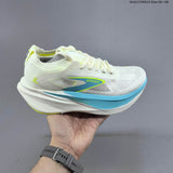 Brooks Hyperion Max 3 Running Shoes, White and Blue