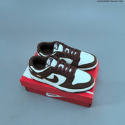Nike Dunk SB Low Sneakers in Brown and White