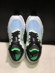 On Cloud 6 Push Sneakers in Green, Blue and Black