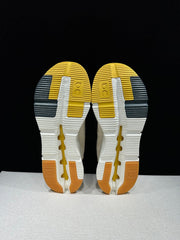 On Cloudnova Form 2 Sneakers in Beige and Yellow
