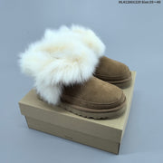 UGG Tazzelle Women's Fur-Trimmed Platform Slippers