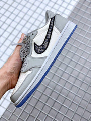 Dior x Air Jordan 1 Low Sneakers CN8608-002 Grey