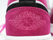 Jordan 1 Low Raspberry Pink Black White Sneakers CK3022-005