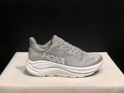 HOKA Clifton 10 Running Shoes in Gray