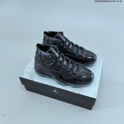 Jordan 11 High CDG Black Sneakers
