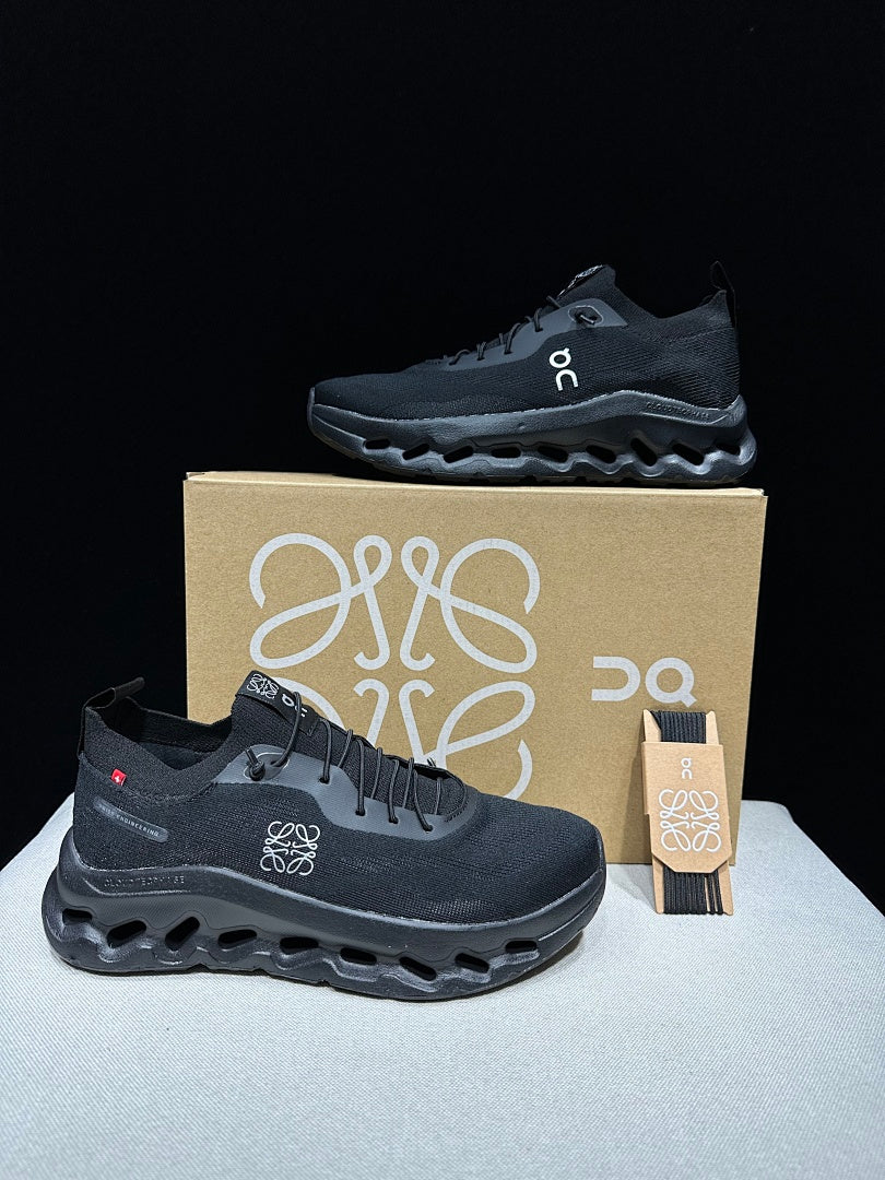 On x LOEWE Cloudtilt Sneakers, Black