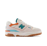 New Balance 550 Sneakers Cream Teal Orange BB550DA