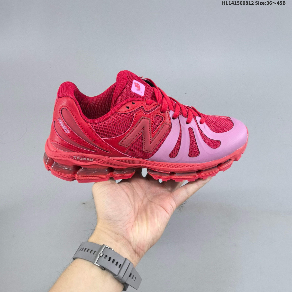 New Balance 18907 Sneakers in Red and Pink