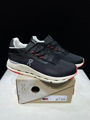 On Cloudnova 2 Sneakers Black and Red