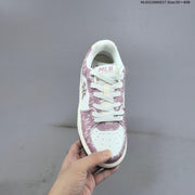 MLB Chunky Liner Low-Top Sneakers in Mauve and White
