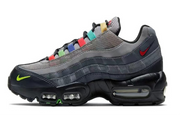 Nike Air Max 95 Sneakers in Grey and Red