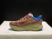 HOKA Challenger 8 Trail Running Shoes Brown Blue