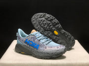 HOKA Speedgoat 6 Trail Running Shoes, Gray Blue