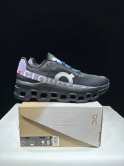 On Cloudmonster Cloud X Sneakers Black Purple Blue