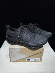 On Cloudsurfer Trail Black Trail Running Shoes