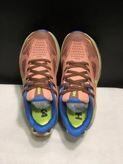 HOKA Challenger 8 Trail Running Shoes Brown Blue