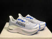 HOKA Skyward X Running Shoes in White and Blue