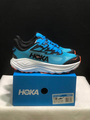 HOKA Challenger 8 Trail Running Shoes in Blue