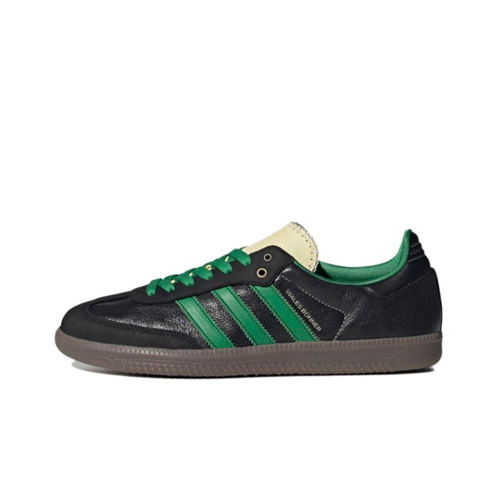 adidas Wales Bonner Samba Black Green Sneakers S42590