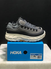 HOKA Tor Summit Trail Shoes in Gray and Black