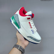 Jordan Air Jordan 3 Retro Chalk Track Red Sneakers