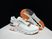 On Cloudnova 2 Sneakers, Ivory and Brown