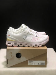 On Cloud X 4 Sneakers White Yellow Pink